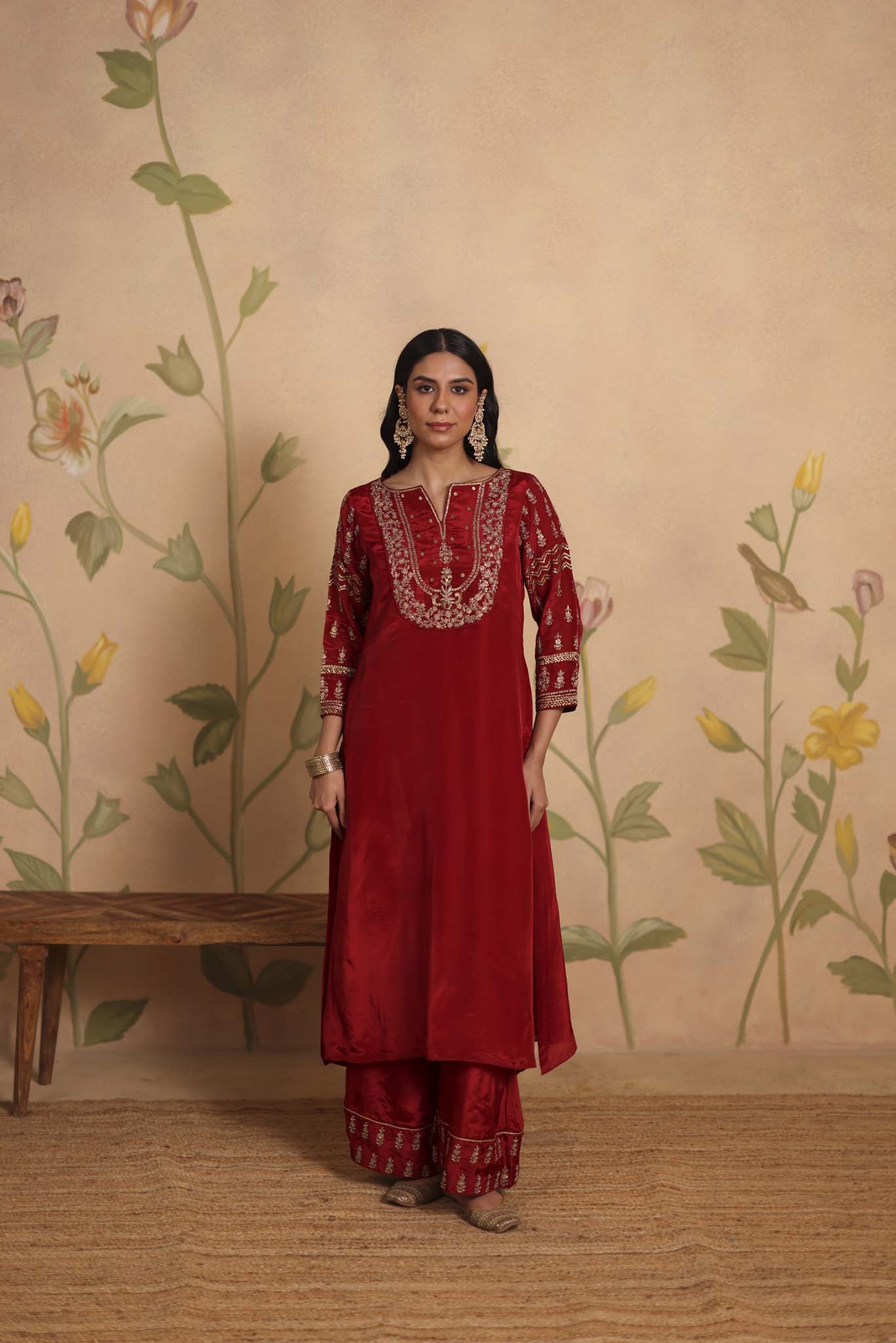 Layla silk kurta set