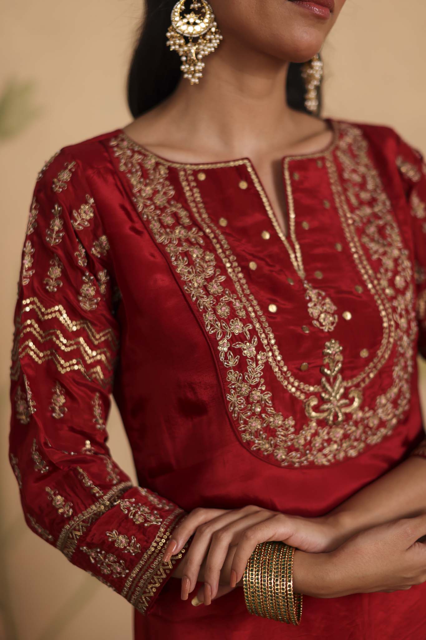 Layla silk kurta set