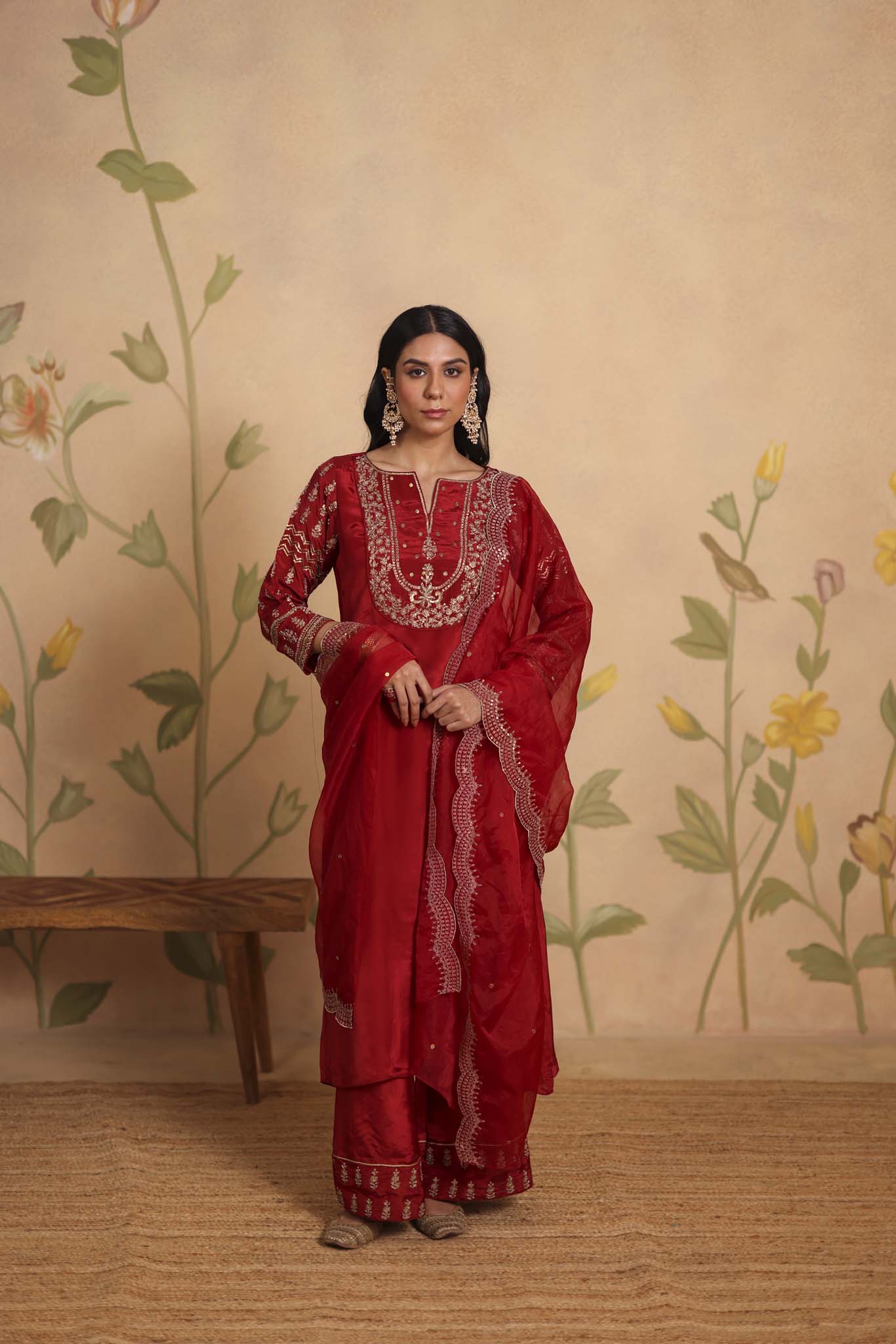 Layla silk kurta set